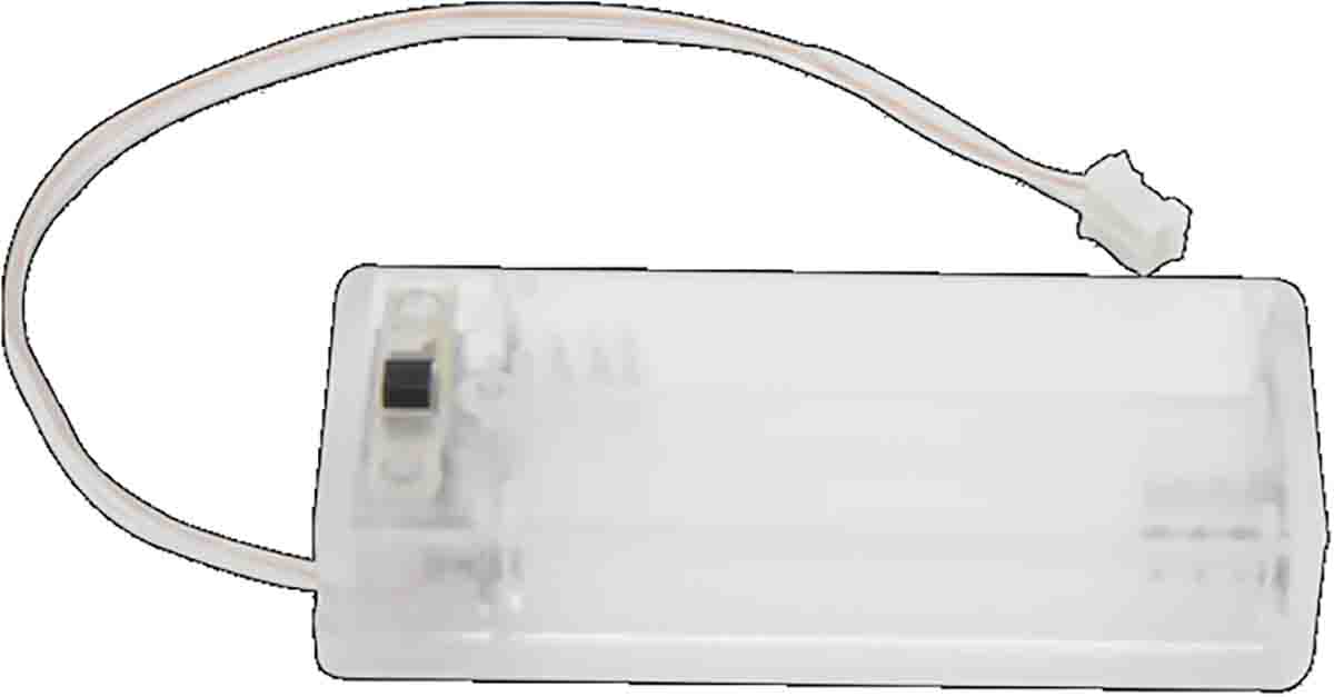 pis-1275 Pi Supply PIS-1275 BBC Micro:bit Add-on Crystal Battery Box - 2 x AAA