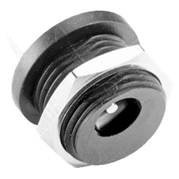 Same Sky, PJ-011B Straight Jack 5A, 500V, Panel Mount, length 13 mm, Nickel Silver