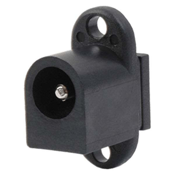 Same Sky, PJ-038AH Straight Jack 5A, 500V, Panel Mount, length 20 mm, Nickel Silver