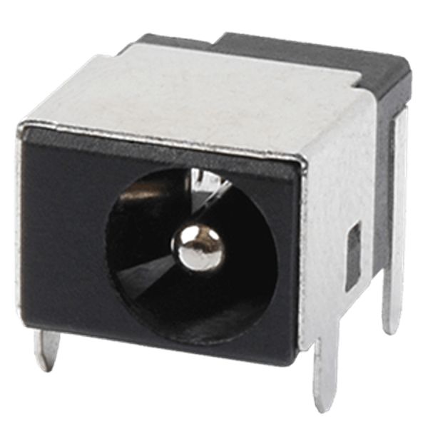 Same Sky, PJ-051A Horizontal Jack 2.5A, 500V, Through Hole, length 11.5 mm, Nickel Silver