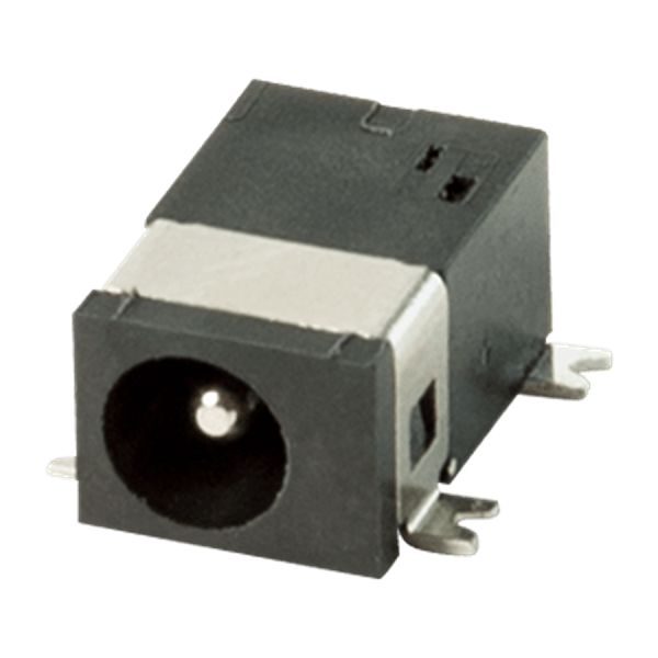Same Sky Horizontal Jack 3.5A, 500V, Surface Mount, length 9 mm, Nickel Silver