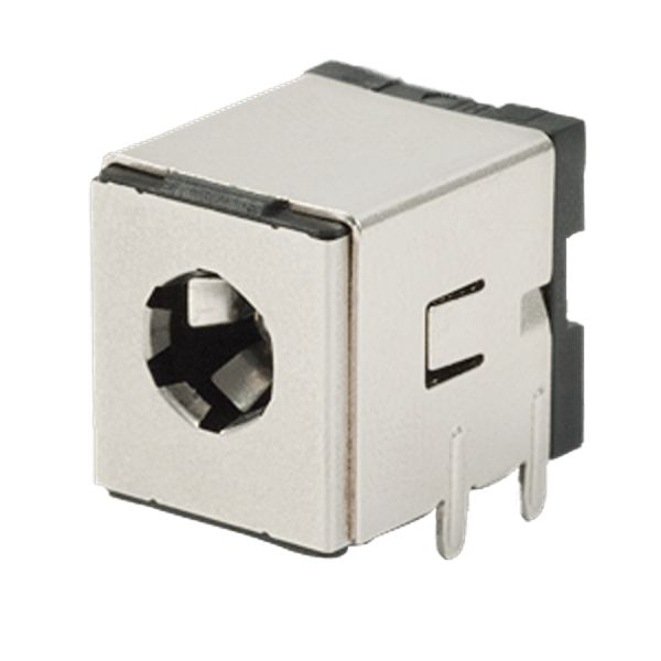 Same Sky Jack Connector 2.5 x 5.5 mm Through Hole Male Jack Connector, 10A