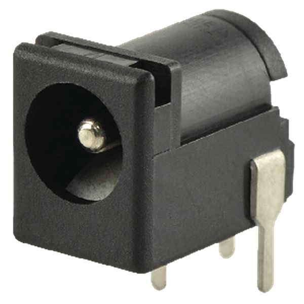 Same Sky, PJ-102B Horizontal Jack 2.5A, 500V, Through Hole, length 14.4 mm, Nickel Silver