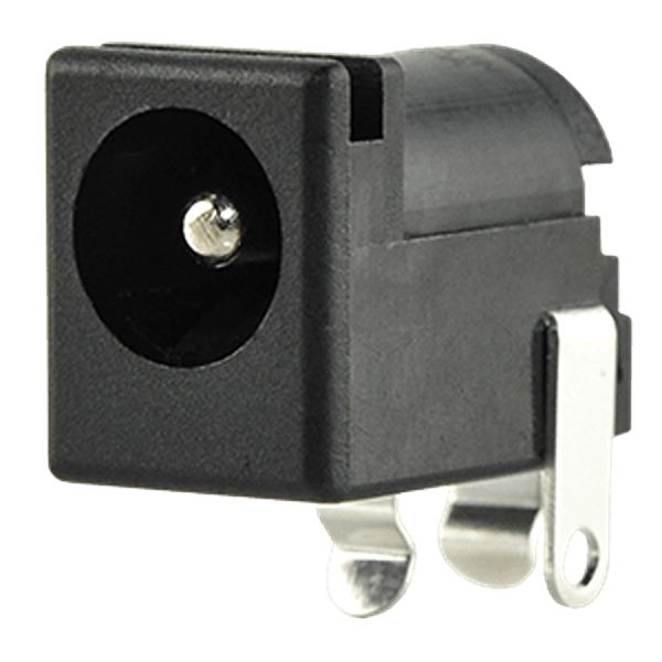 Same Sky, PJ-202BH Horizontal Jack 5A, 500V, Through Hole, length 14.4 mm, Nickel Silver