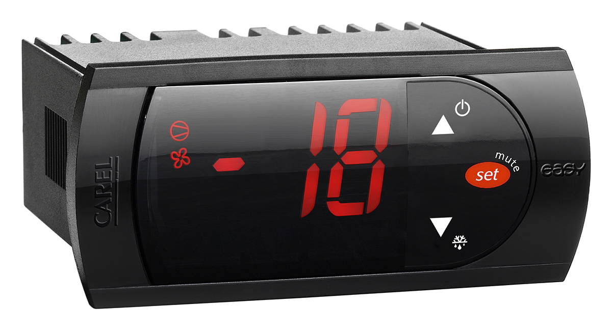 Carel PJ Easy Panel Mount On-Off Temperature Controller 1 Input, 3 Output Relay 230V ac On-Off