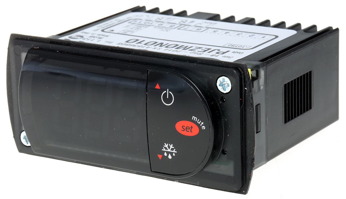 Carel PJEZ LED Multi-Function Panel Meters for Temperature,  29 mm  x 71 mm