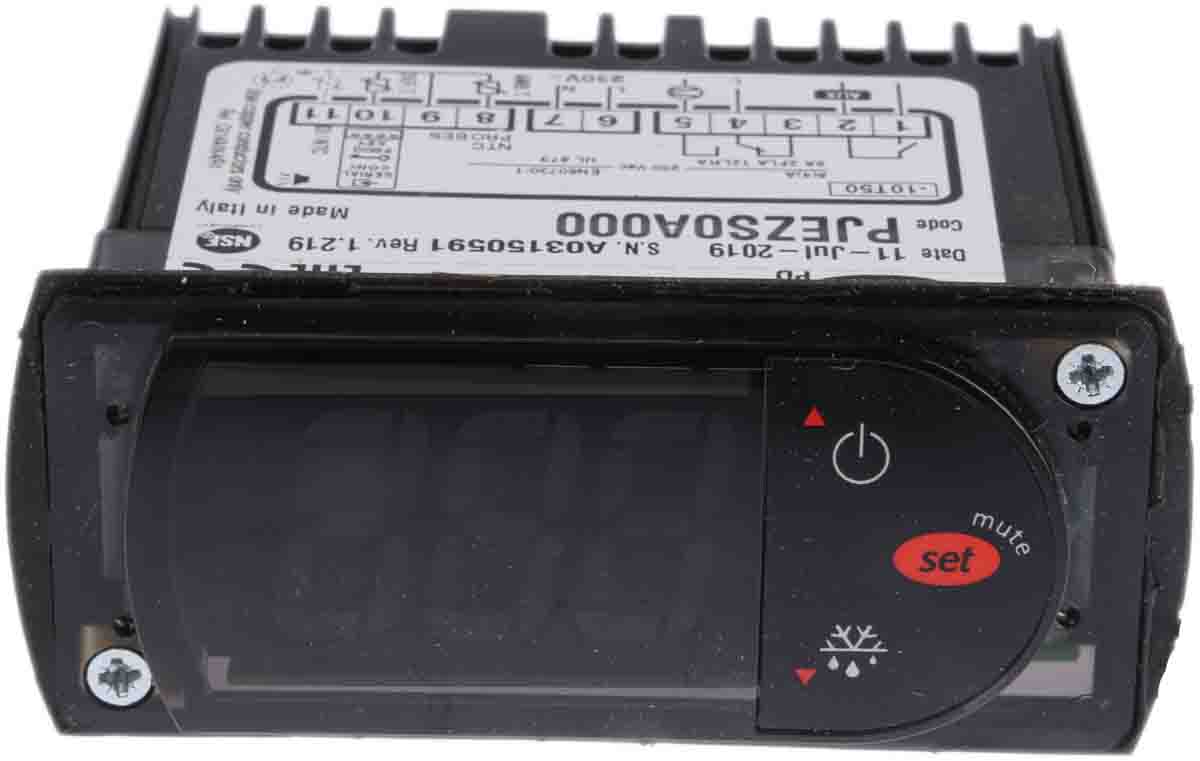 Carel PJ Easy Panel On-Off Temperature Controller 3 Input, 3 Output Relay 230V ac On-Off