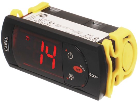 Carel PJ Easy Panel On-Off Temperature Controller 3 Input, 3 Output Relay 230V ac On-Off