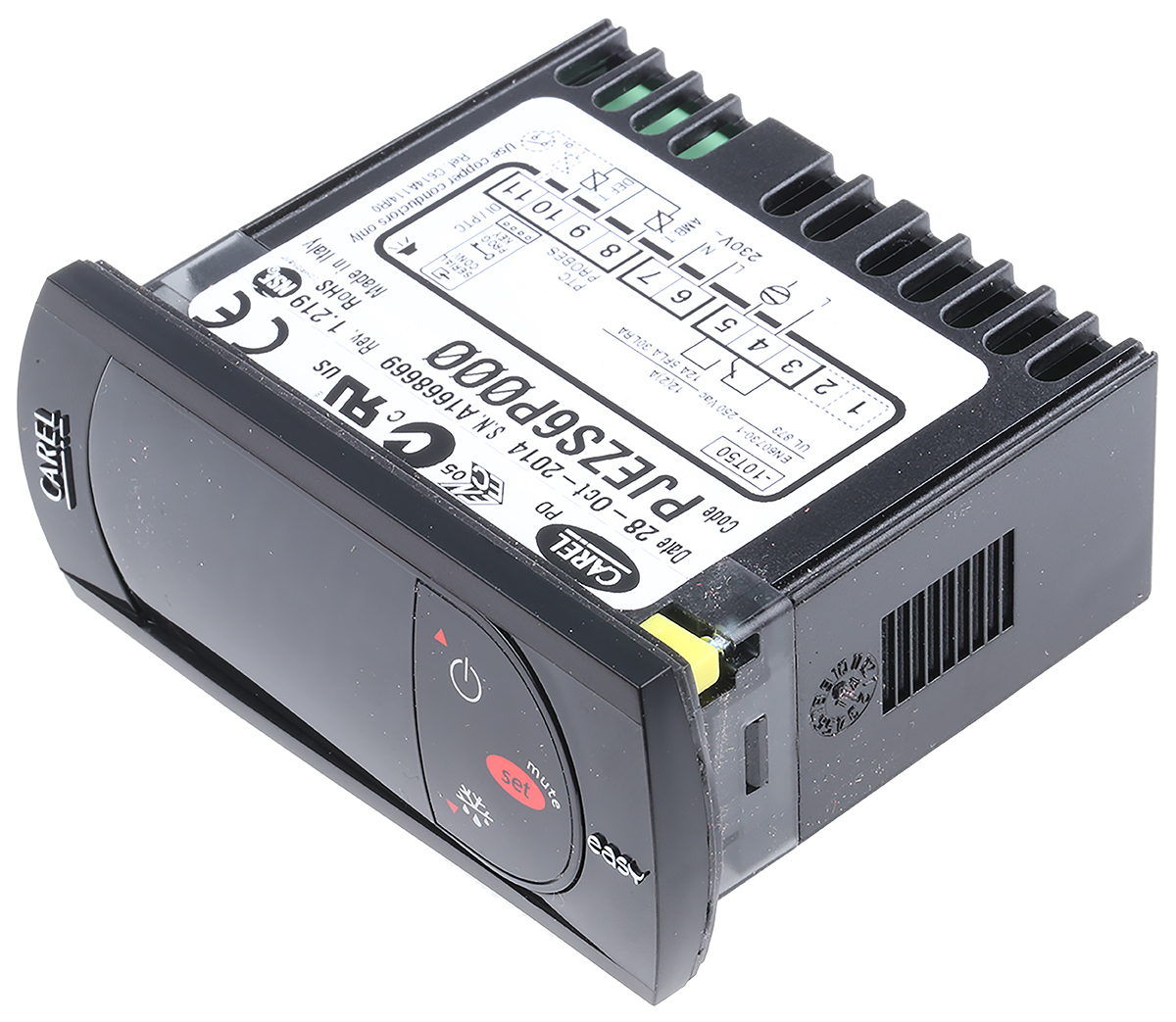 pjezs6p000 Carel PJ Easy Panel On-Off Temperature Controller 3 Input, 3 Output Relay 230V ac On-Off