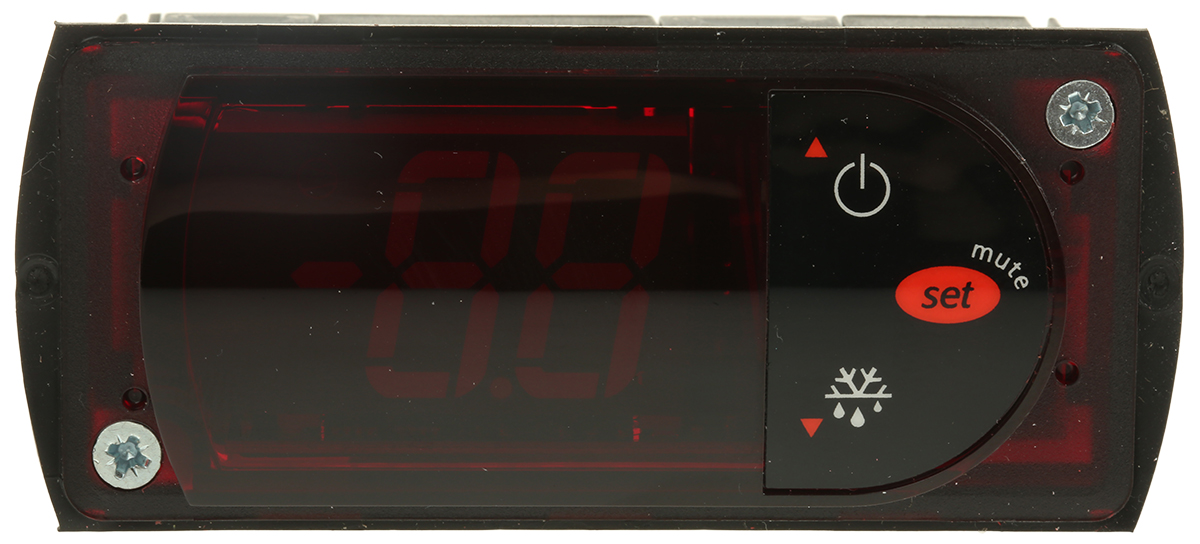 Carel PJ Easy Panel On-Off Temperature Controller 3 Input, 3 Output Relay 230V ac On-Off