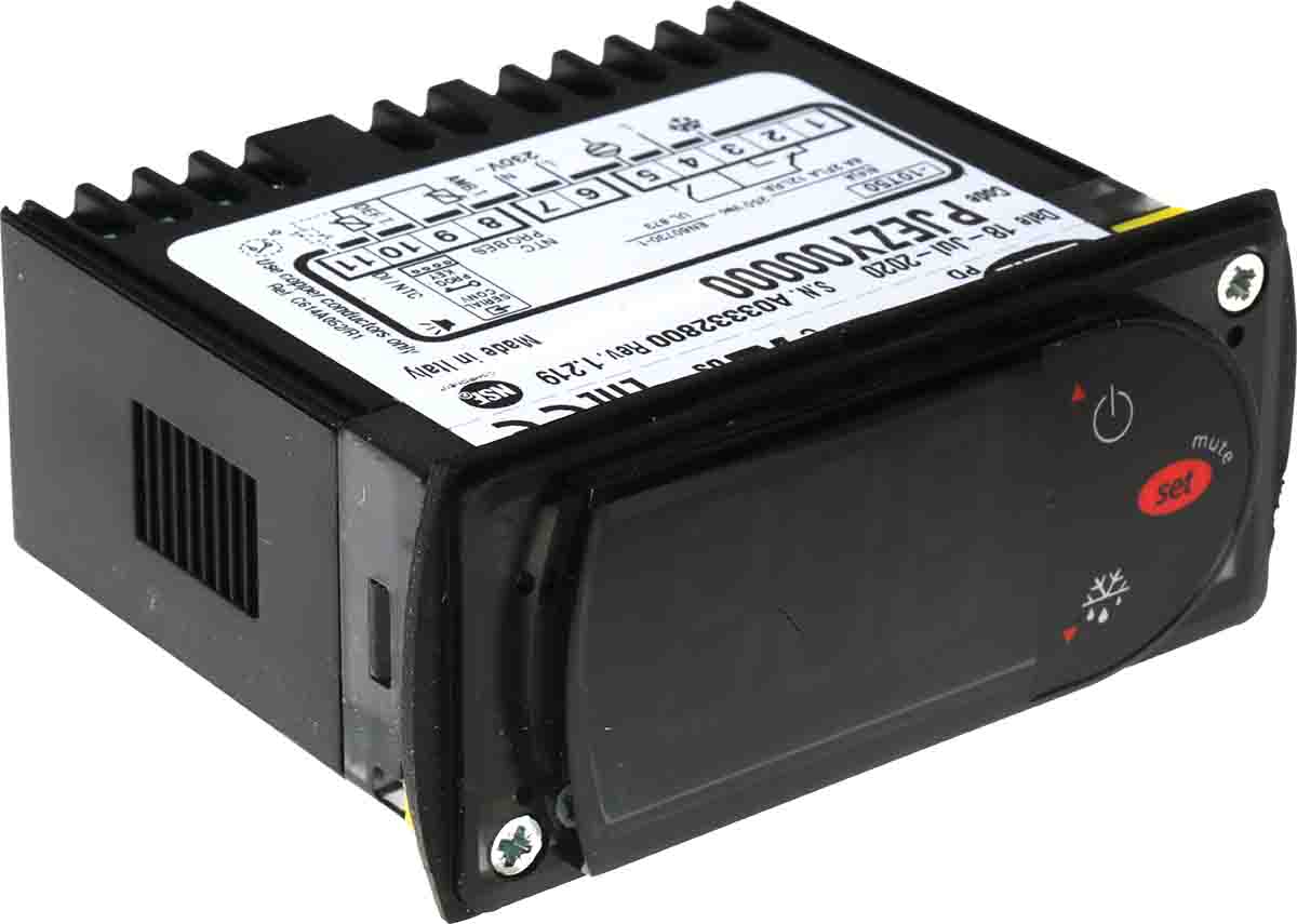 Carel PJ Easy Panel Mount On-Off Temperature Controller 1 Input, 2 Output Relay 230V ac On-Off