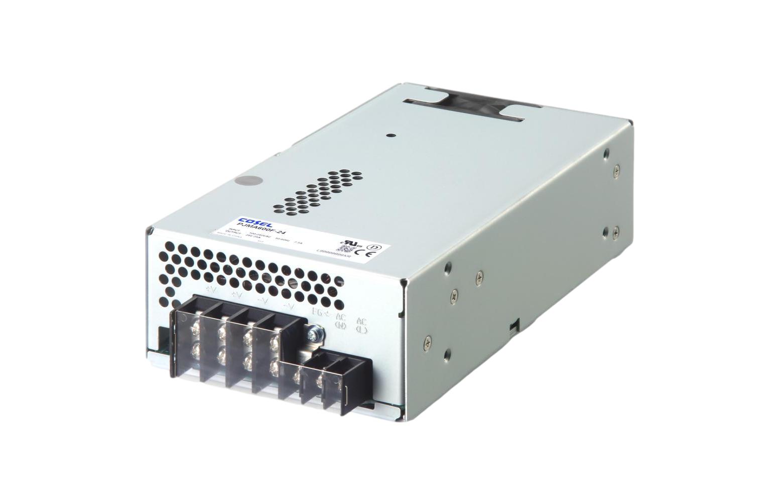 Cosel Switching Power Supply, PJMA600F-48 48V, 601.2 W, Input 85V to  264V ac