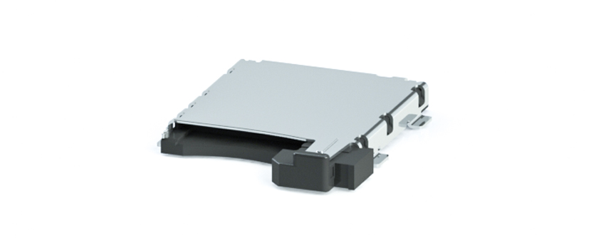 Yamaichi, FPS 8 Way Side Entry Push-Push MicroSD Micro SD Card Connector, Push-Push