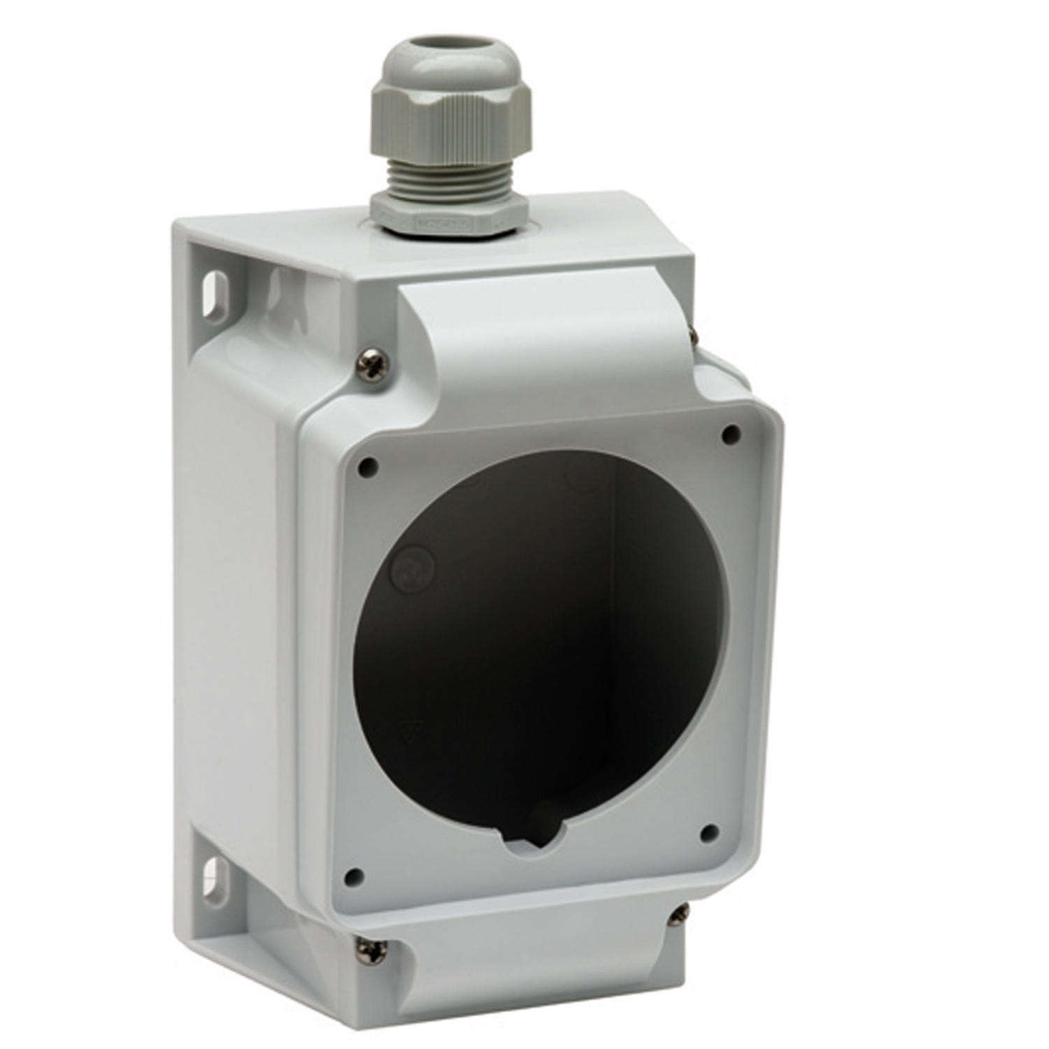Schneider Electric Mureva Grey Stainless Steel Back Box, IP67, Surface Mount Mount 100 mm 90mm 89 mm