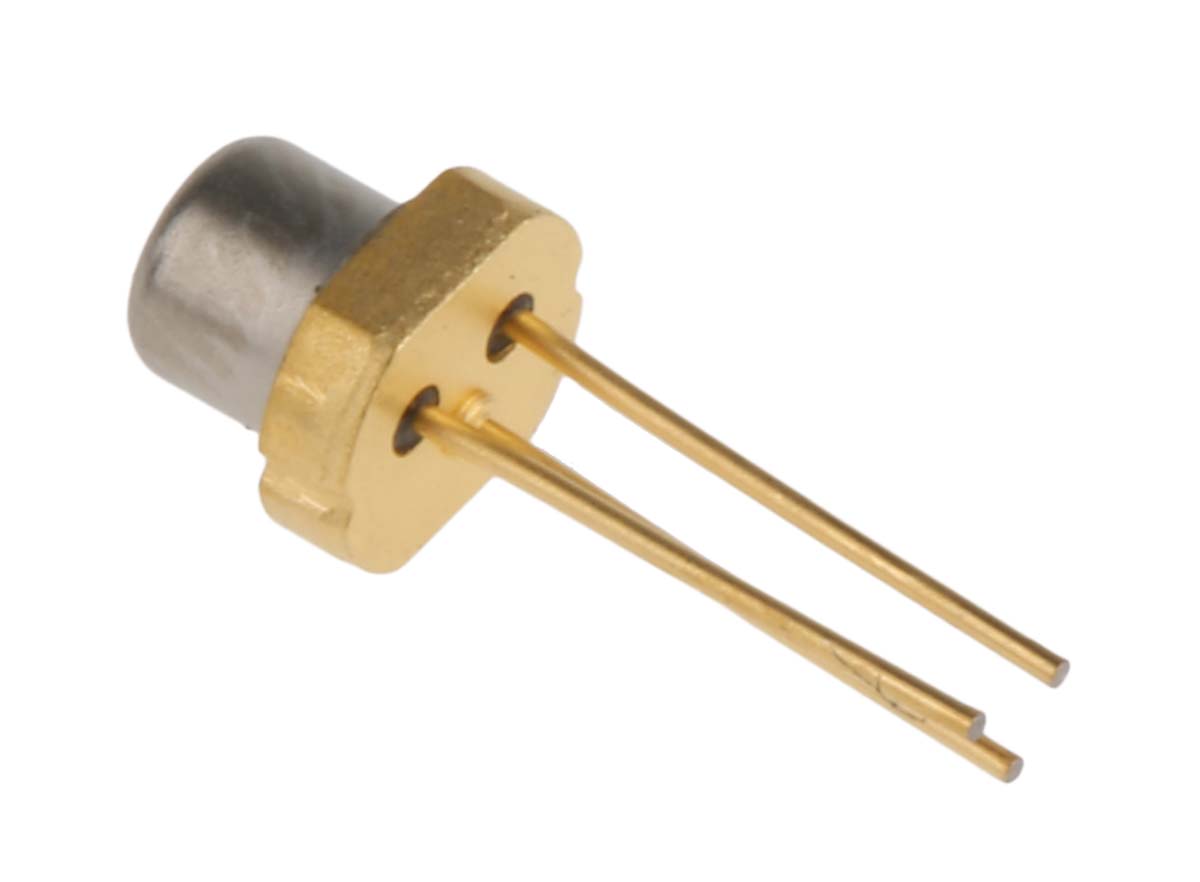 ams OSRAM PL 520_B1_2 Green Laser Diode 515 nm 30 mW, 3-Pin TO-38 package