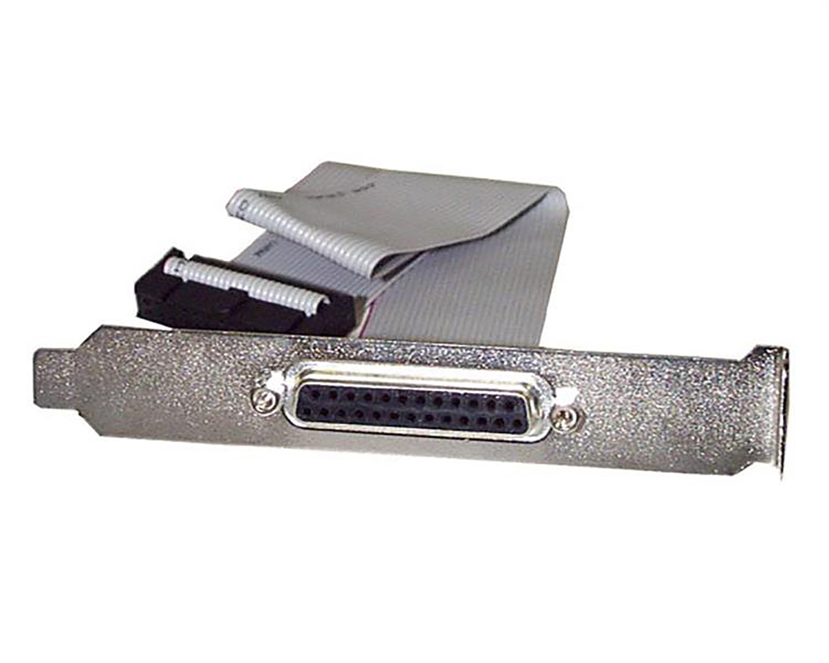 StarTech.com Female D-Sub 25-Pin to Female IDC26 Serial Cable, 400 mm Polyvinyl Chloride, Plate Series