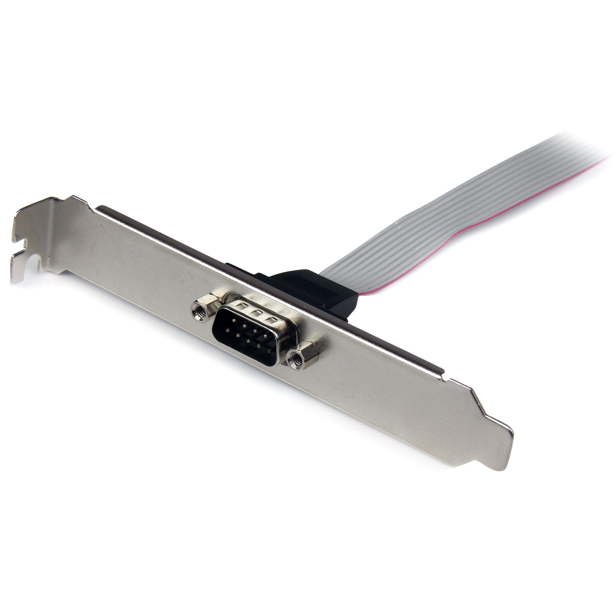 plate9m16 StarTech.com Female D-Sub 9-Pin to Male DB9 Serial Cable, 400 mm Polyvinyl Chloride, Plate Series