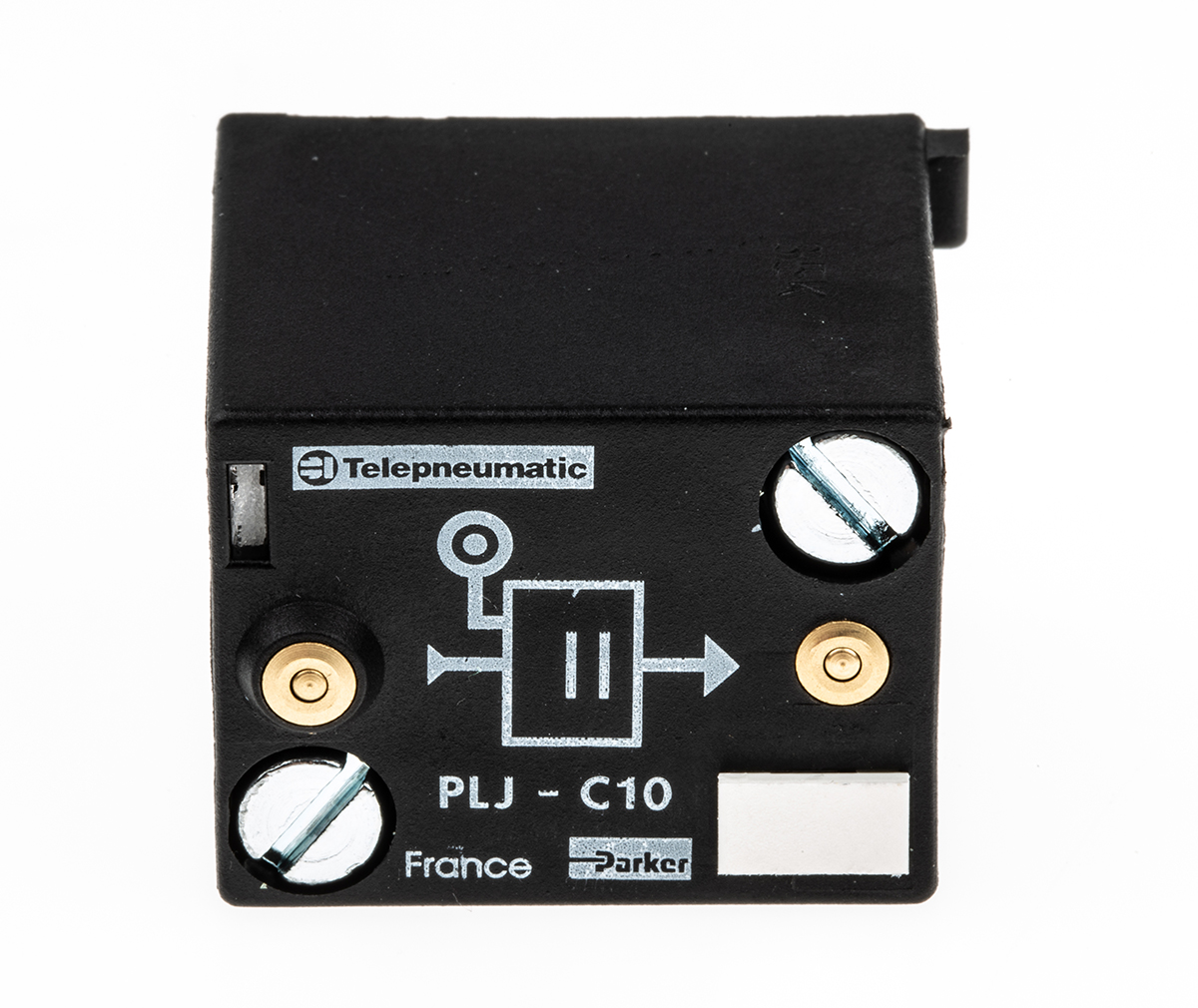 plj-c10 Parker PLJ series 8 bar Pneumatic Logic Controller with Memory Relay, Threshold, Inhibit, Input, NOT, Amplifier Relay,