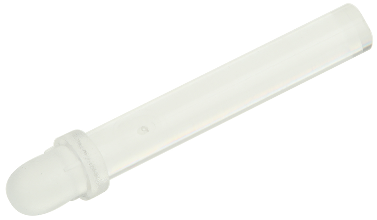 PLP1-750 Bivar Panel Mount 1-Way Straight Rigid LED Light Pipe Clear, 3 mm