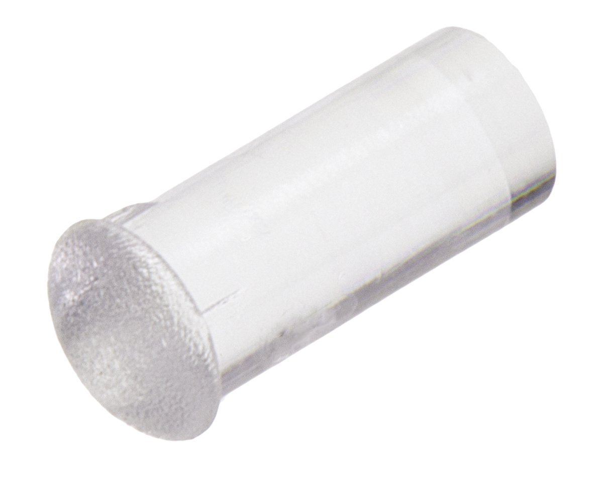 PLP2-250 Bivar Panel Mount 1-Way Straight Rigid LED Light Pipe Clear, 3 mm