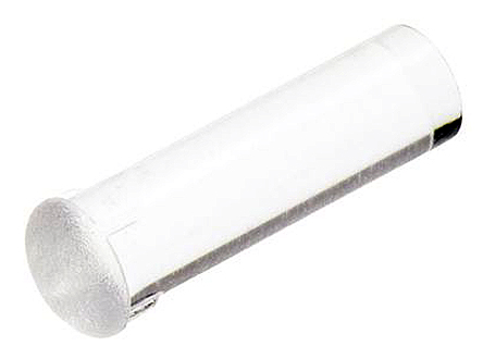 PLP2-350 Bivar Panel Mount 1-Way Straight Rigid LED Light Pipe Clear, 3 mm