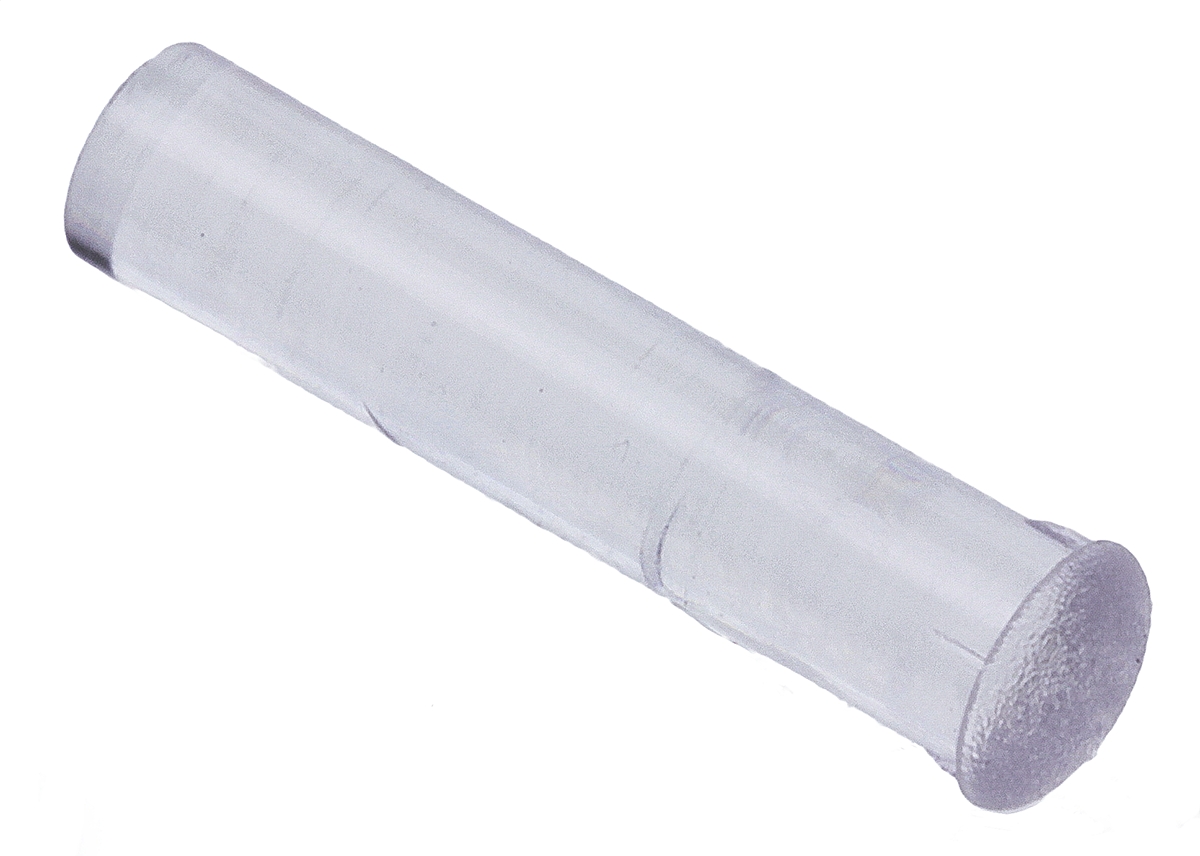 PLP2-500 Bivar Panel Mount 1-Way Straight Rigid LED Light Pipe Clear, 3 mm