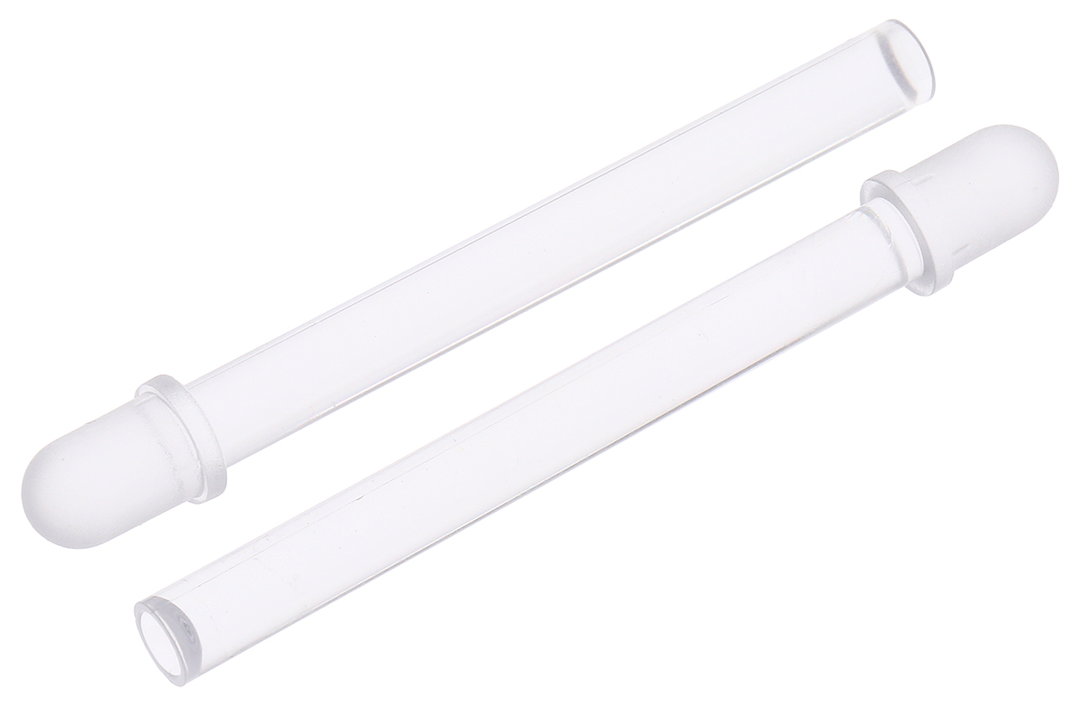PLP5-1500 Bivar Rear Panel 1-Way Straight Rigid LED Light Pipe Clear, 5 mm