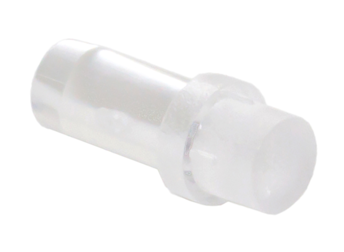 PLP5-2-375 Bivar Panel 1-Way Straight Rigid LED Light Pipe Clear, 5 mm