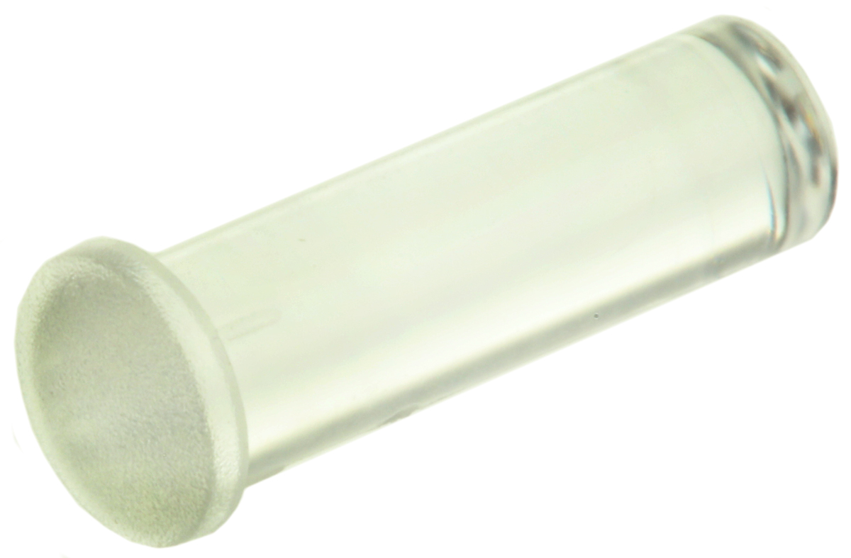 PLP5-2-500 Bivar Panel Mount 1-Way Straight Rigid LED Light Pipe Clear, 5 mm