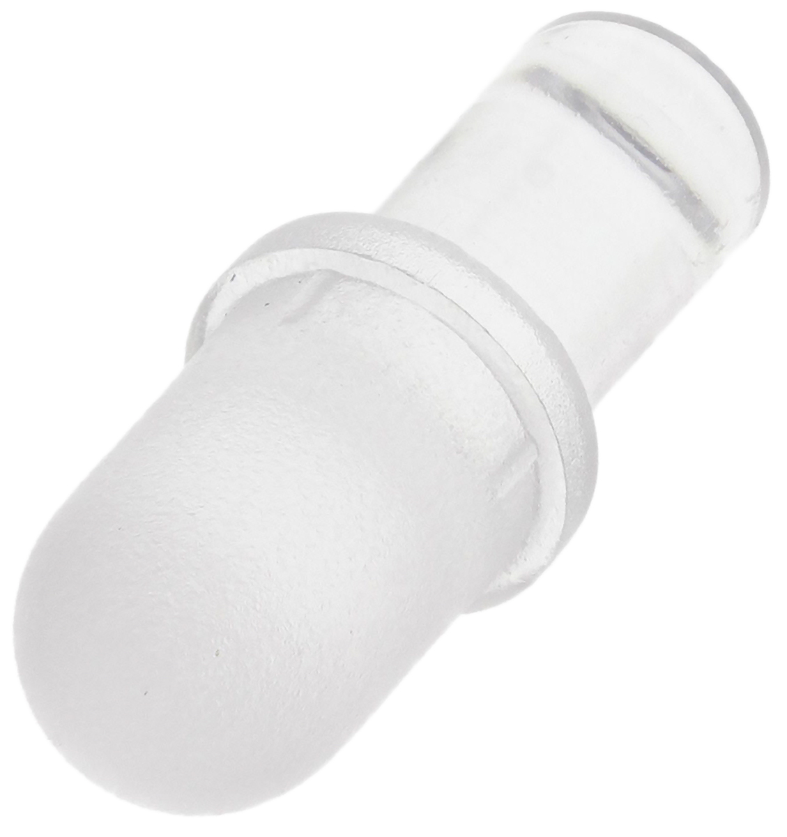PLP5-250 Bivar Rear Panel 1-Way Straight Rigid LED Light Pipe Clear, 5 mm