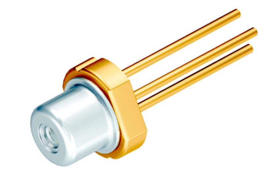 ams OSRAM PLT3 520D Green Laser Diode 530 nm 140 mW, 3-Pin TO-38 package