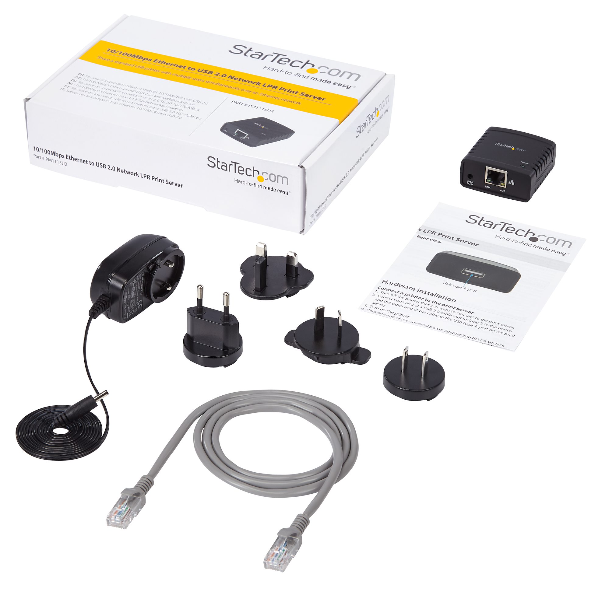 pm1115u2 StarTech.com Serial Device Server 1