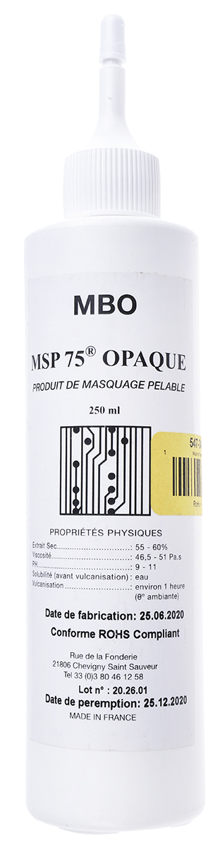 MBO Peelable Solder Mask 250 cm³ Bottle