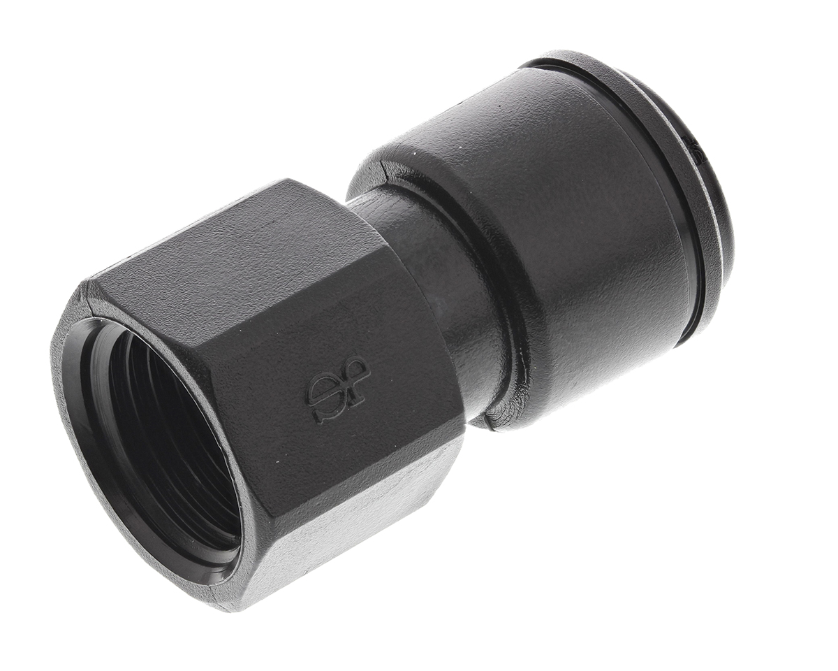 John Guest, PM450812E Acetal Fitting 1/4 in