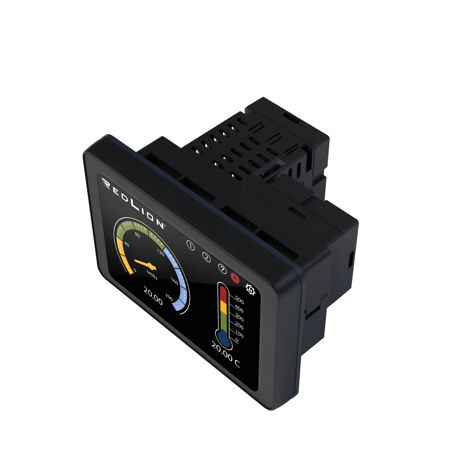 pm500a0400800f00 Red Lion PM-50 4.3 in TFT LCD Digital Panel Multifunction Meter for Analogue Signal,  45 mm  x 96 mm