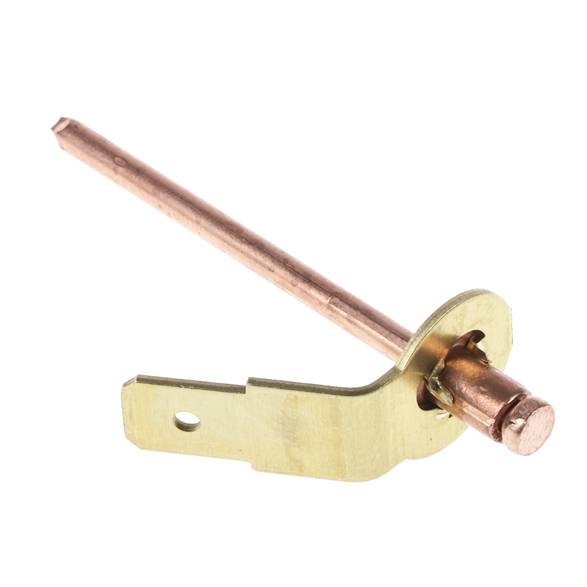 pmc-4601 POP Copper Coated, Plain Steel Earth Tab Rivet, 5.3 mm x 2 mm Thickness x 0 mm Thickness