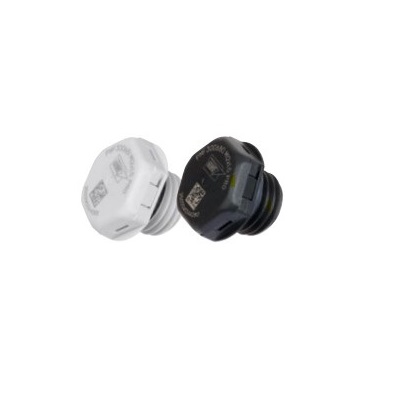 Wl Gore & Associates Screw-In Series Series RAL 9011 M12 x 1.5 Protective Vent, 18.2 mm Dia., 18.2 mm H, 18.2mm W, For