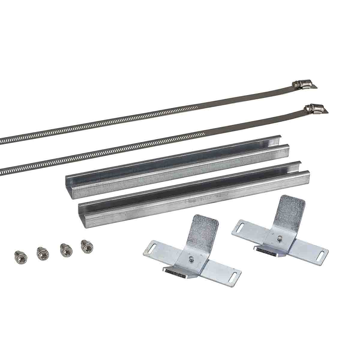 Fibox Pole Mounting Kit for Use with ARCA Enclosure Pole 100-300 (Dia) mm 35 mm x 385 mm x 285mm