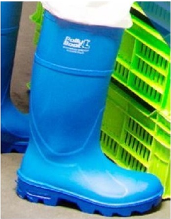 Pollyboot Steel Toe Capped Unisex Safety Boots 7