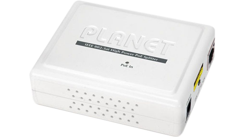 Planet 2 1 Port PoE Splitter 1000 Mbps