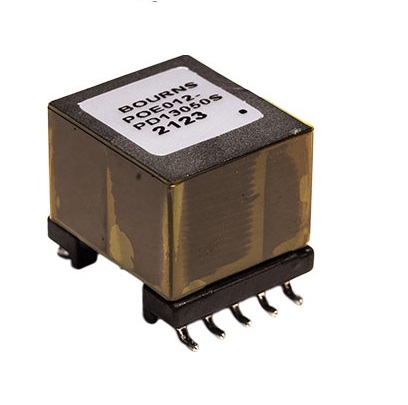 Bourns Surface Pulse Transformer 6:1 Turns Ratio, 150 μH Prim. Inductance, 166mΩ Prim. Resistance