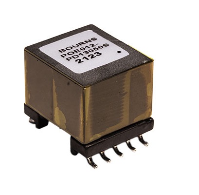 Bourns Surface Pulse Transformer 6:1 Turns Ratio, 65 μH Prim. Inductance, 120mΩ Prim. Resistance