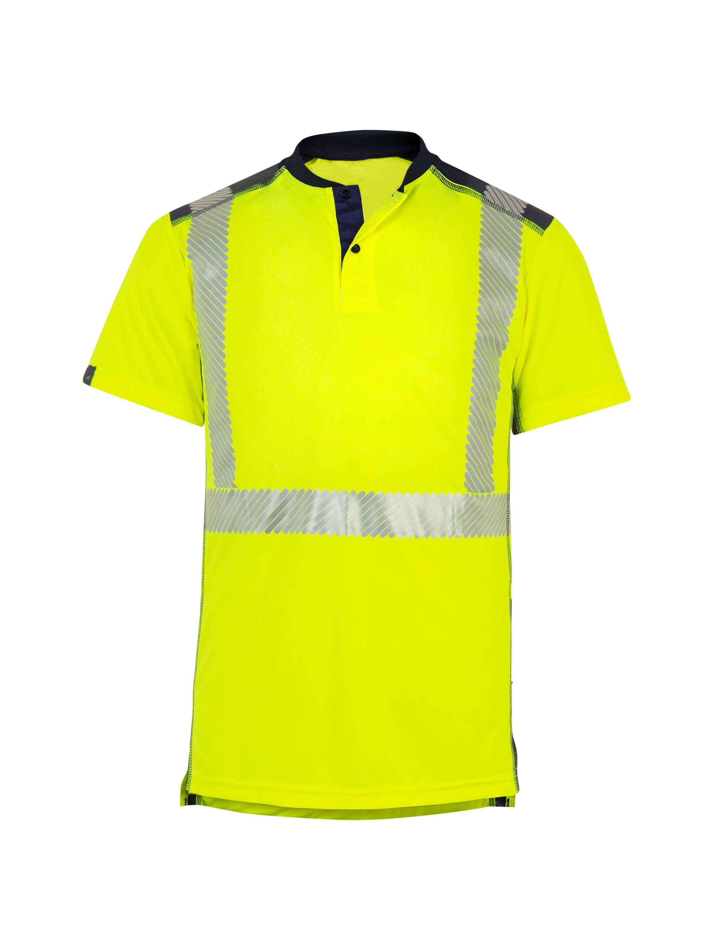 T2S Takamaka Orange Unisex Hi Vis Polo Shirt L