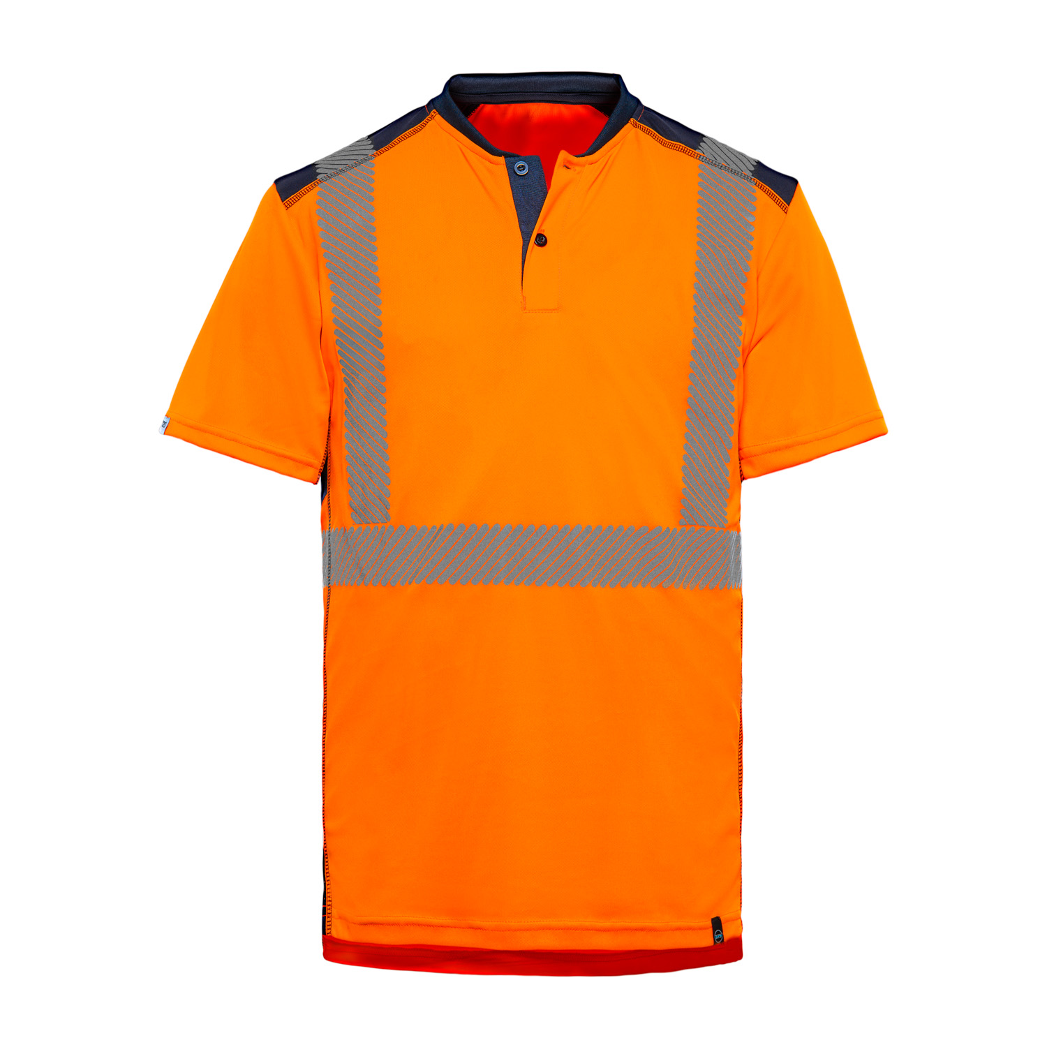 T2S Takamaka Orange Unisex Hi Vis Polo Shirt 2XL