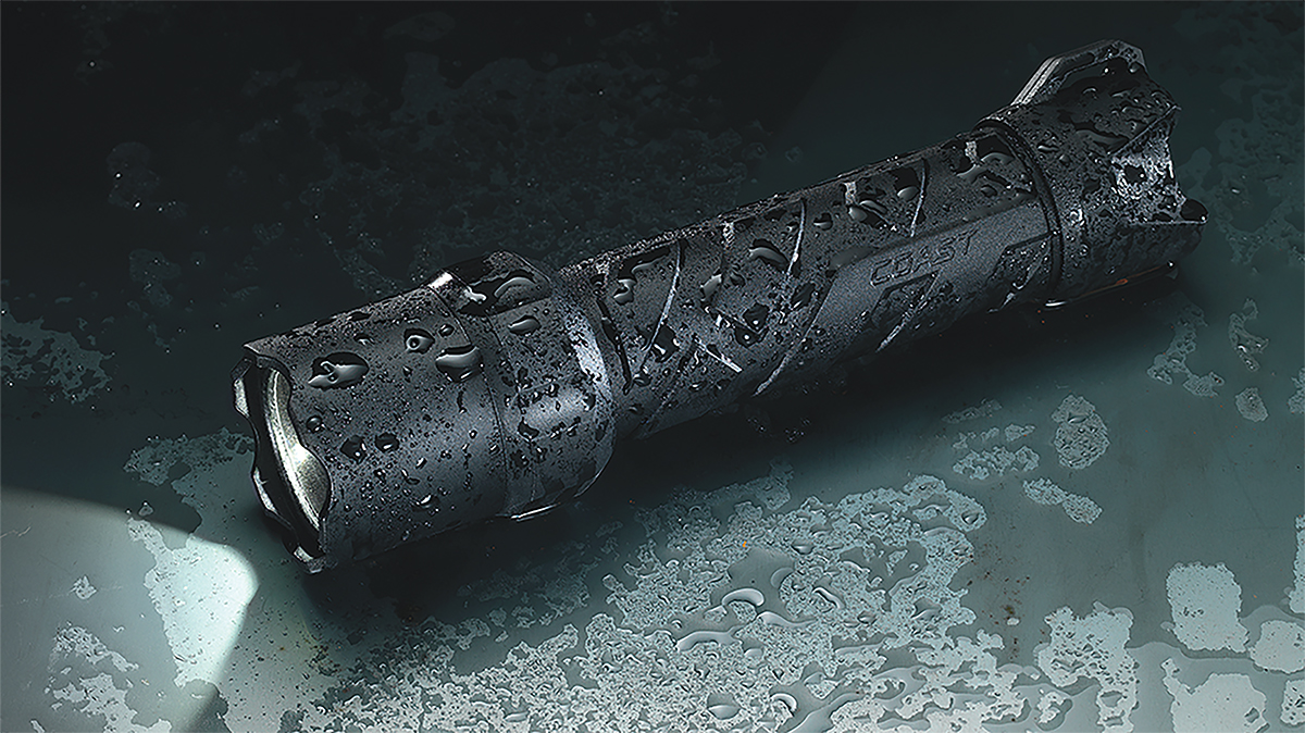 poly600 Coast LED Torch Black 620 lm, 200 mm