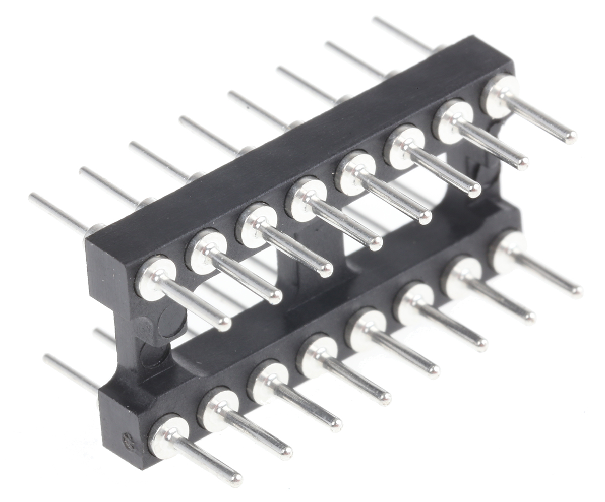 E-TEC, POS/POO/PCL 2.54 mm Pitch,Through Hole Mount DIL Header