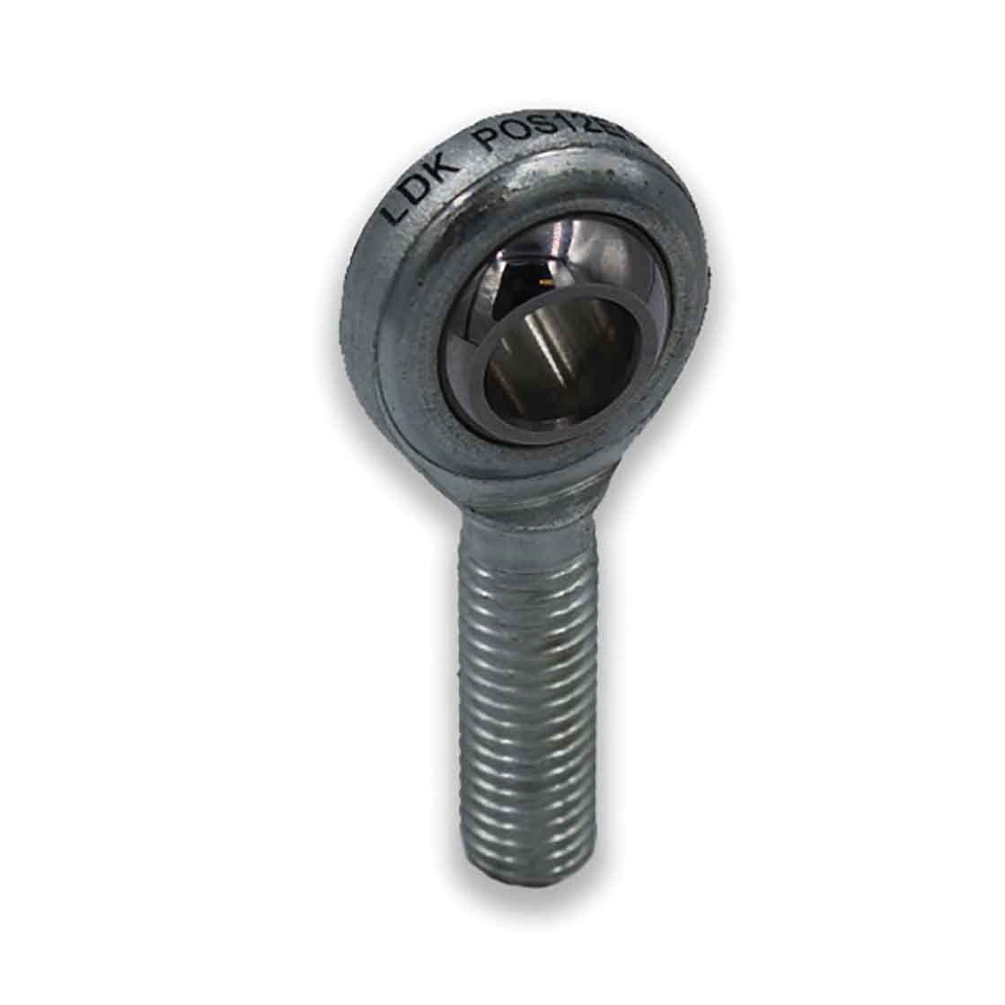 LDK M8 Male Carbon Steel Rod End Metric, 8 mm Bore