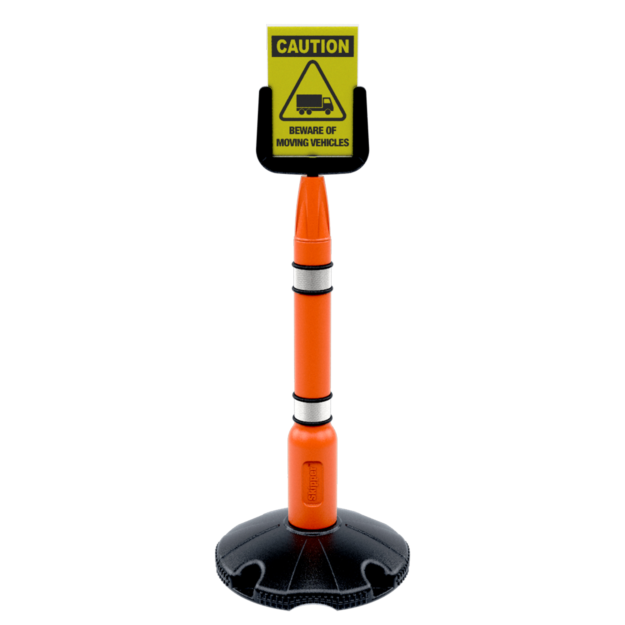 post05-o Skipper Orange Safety Barrier, 90 mm