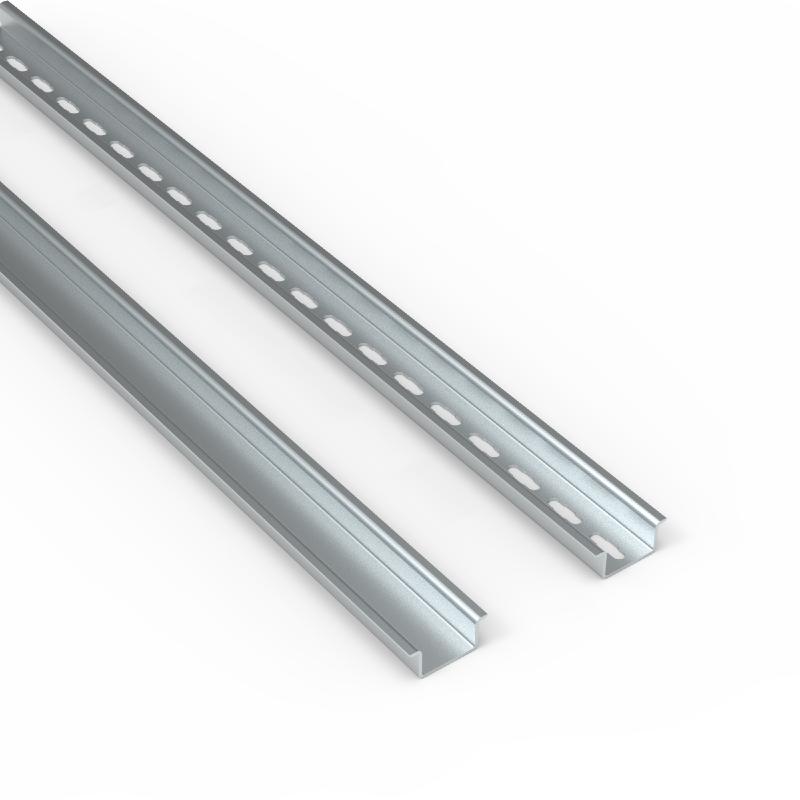 nVent HOFFMAN Galvanised Steel DIN Rail, 2 m x 32mm