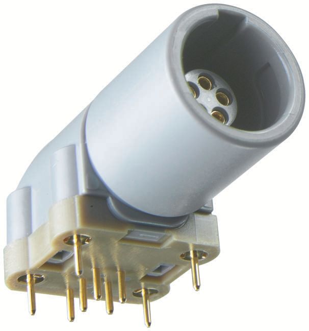 LEMO Circular Connector, 5 Contacts, Panel Mount, Socket, Female, IP50, Redel P Series